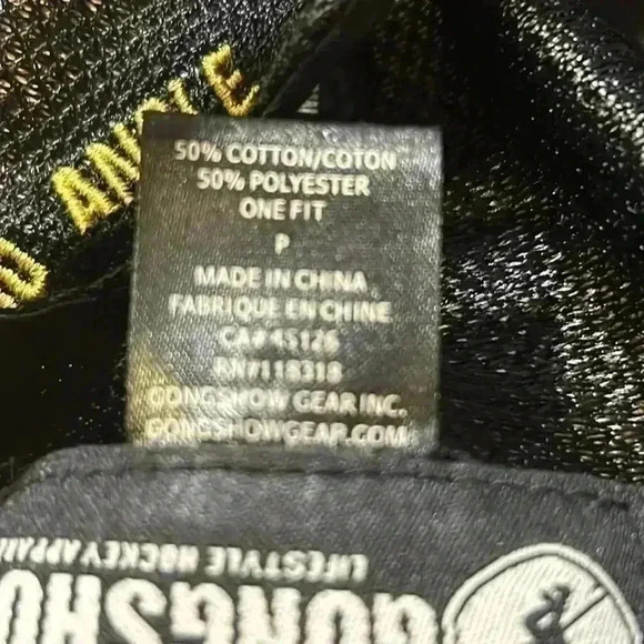 Gongshow Snapback Hat Cap Lid Hockey Baseball Cammo Rink Puck Maple Leafs Winter - Picture 8 of 8